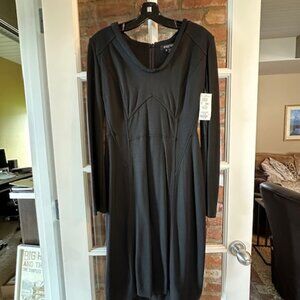ETCETERA NWT Black Long Sleeve Dress Size 6